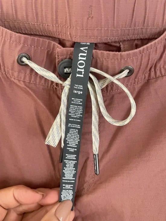 Vuori Dusty Rose Rip Stop Pants - Picture 3 of 5